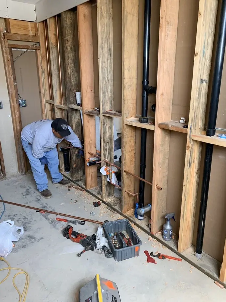 Commercial rough-in plumbing for Water Heater Replacement in Bent Tree Estates